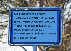 Bundeswehr führt Übung durch Bundeswehr führt Übung durch